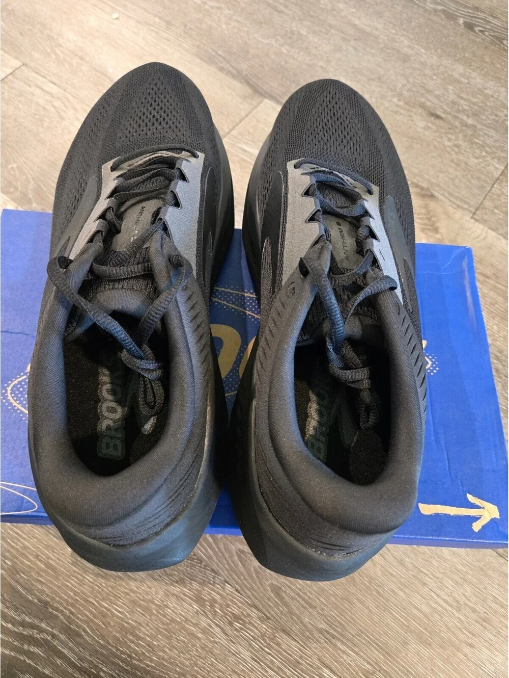 Brooks Anthem 8 Men’s Size 12 Wide 2E Black Running Shoes New in Box
